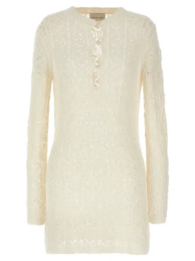 Loulou Studio Evans Dresses White