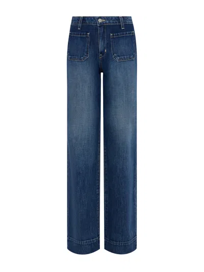L Agence Nolan Patch Pocket Jeans In Dayton In Dayton