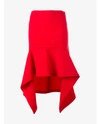 MARNI Wool Blend Asymmetric Skirt