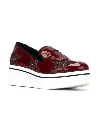 Shop Stella Mccartney 'star Binx' Slip-on Loafers