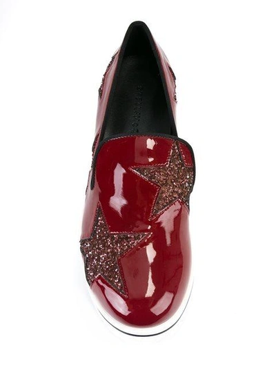 Shop Stella Mccartney 'star Binx' Slip-on Loafers