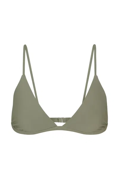 Anemos Classic Triangle Bikini Top In Laurel