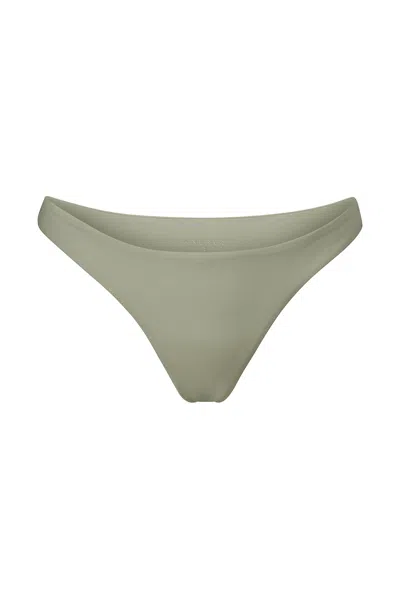 Anemos Eighties High-cut Bikini Bottom In Laurel