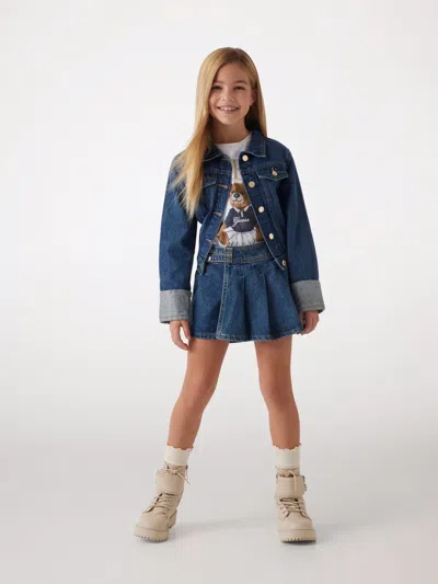 Guess Denim Jacket In Blue