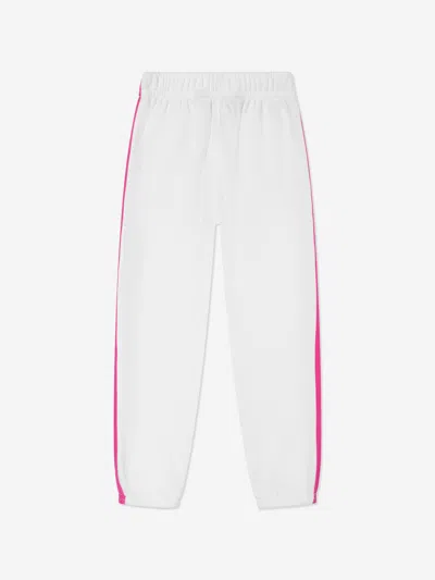 Polo Ralph Lauren Ralph Lauren Girls Side Stripe Joggers In White