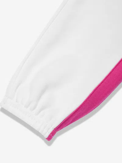 Polo Ralph Lauren Ralph Lauren Girls Side Stripe Joggers In White