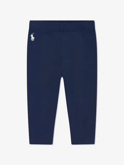 Polo Ralph Lauren Ralph Lauren Baby Girls T-shirt And Leggings Set In Blue