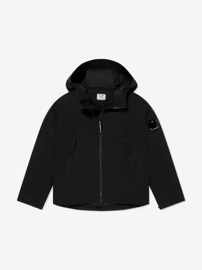 C.p. Company Lens-detail Jacket In Black