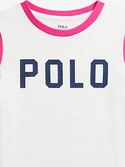 Polo Ralph Lauren Ralph Lauren Girls Polo T-shirt In Pink