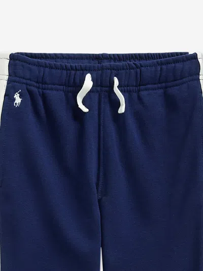 Polo Ralph Lauren Ralph Lauren Girls Side Stripe Joggers In Blue