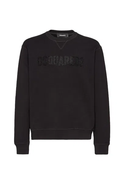 Dsquared2 Dsquared Black Cotton Sweatshirt