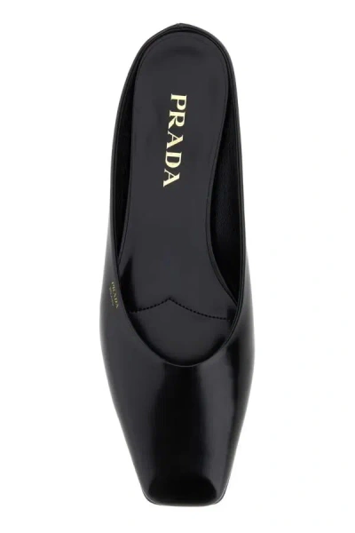 Prada Women's Leather Mules