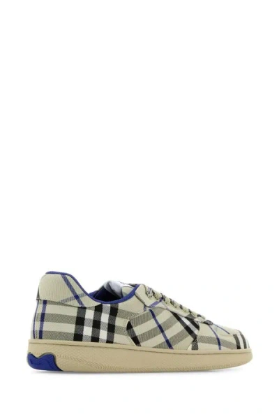 Burberry Checkered Print Low-top Sneakers