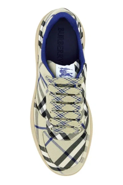 Burberry Checkered Print Low-top Sneakers