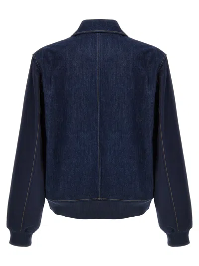 Wales Bonner Echo Indigo Blue Denim Jacket