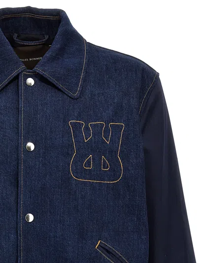 Wales Bonner Echo Indigo Blue Denim Jacket
