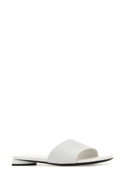 Balenciaga 10mm Dutyfree Shiny Leather Sandals