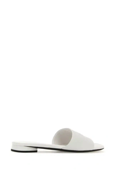 Balenciaga 10mm Dutyfree Shiny Leather Sandals