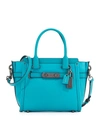 COACH SWAGGER 21 LEATHER SATCHEL BAG