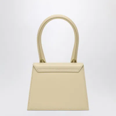Jacquemus Le Chiquito Moyen Leather Handbag In White