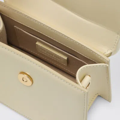 Jacquemus Le Chiquito Moyen Leather Handbag In White