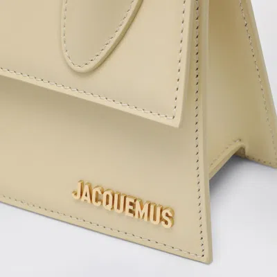 Jacquemus Le Chiquito Moyen Leather Handbag In White