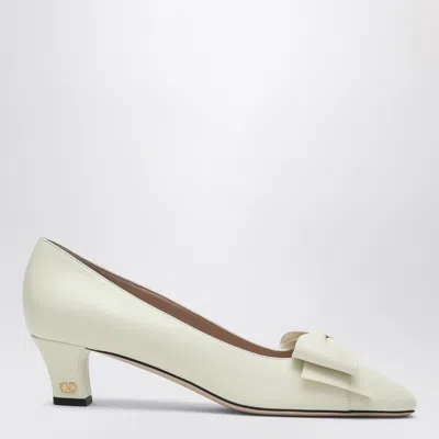 Valentino Bowow Pumps In White