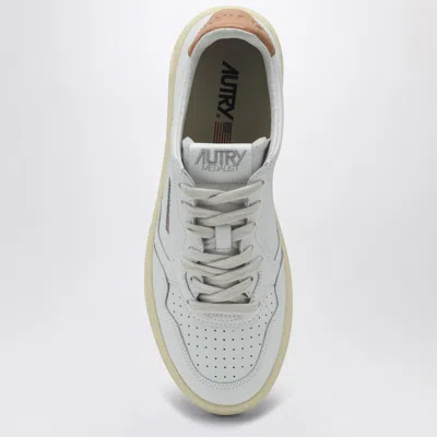 Autry White Leather Medalist Sneakers In White