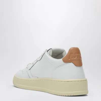 Autry White Leather Medalist Sneakers In White