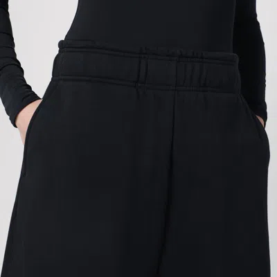 Entire Studios Wide Black Trousers In Cotton In Black