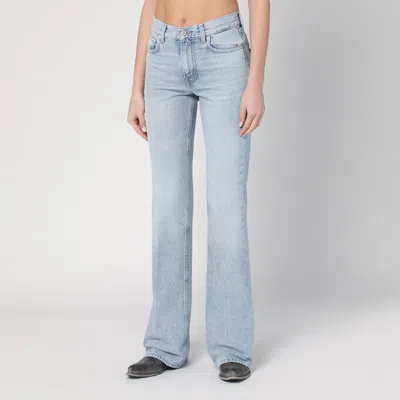 Haikure Flora Light Washed Jeans In Multi