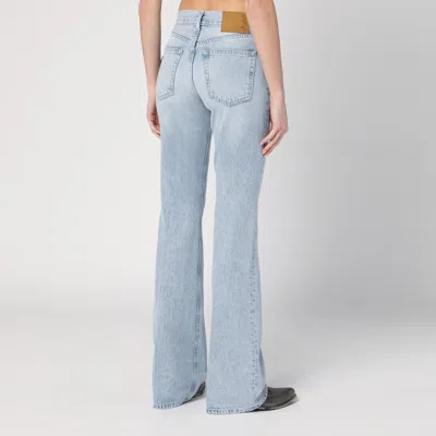 Haikure Flora Light Washed Jeans In Multi