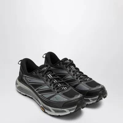 Hoka Mafate Speed 2 Rubber And Mesh Running Sneakers In Black