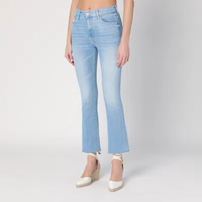Mother Trumpet Jeans The Dodger Sneak Light Blue Washed In Light Blue