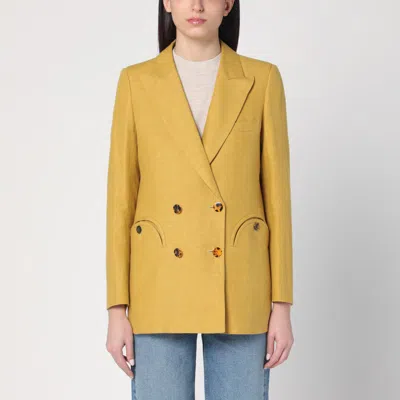 Blazé Milano Midday Sun Blazer In Yellow
