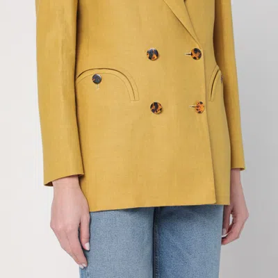 Blazé Milano Midday Sun Blazer In Yellow