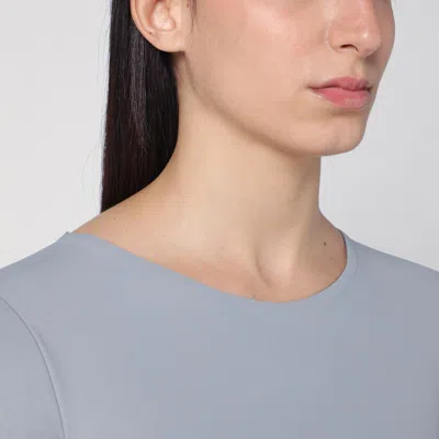 Entire Studios Grey Nylon-blend Bodysuit In Grey