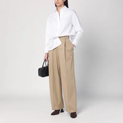 The Latest Axel Wide-leg Pants In Beige