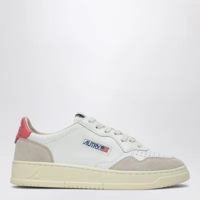 Autry White Leather Medalist Sneakers In White