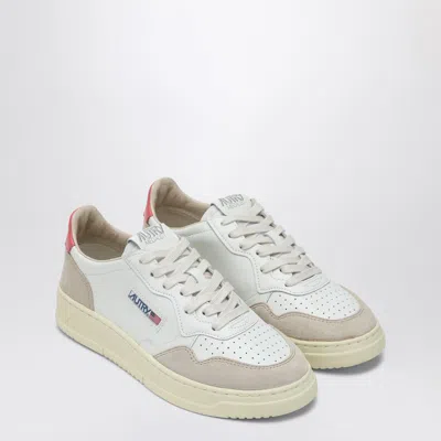 Autry White Leather Medalist Sneakers In White
