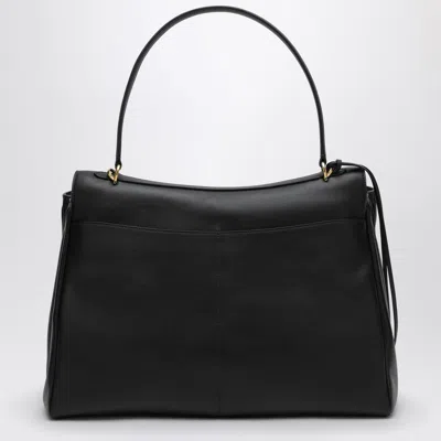 Balenciaga Shoulder Bag Structured Gold-tone Hardware In Black