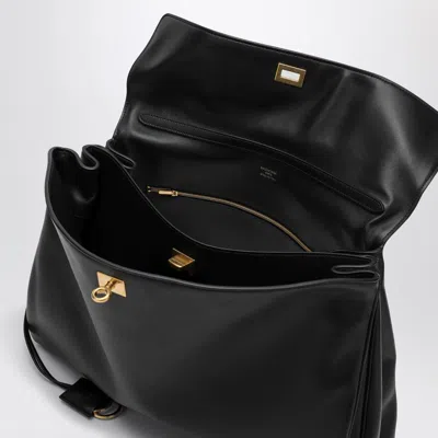 Balenciaga Rodeo Small Leather Top Handle Bag In Black