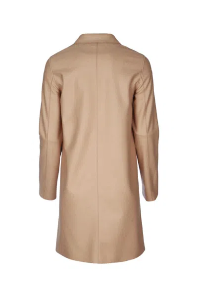 Harris Wharf London Women Boxy Coat Light Pressed Wool In Neutral