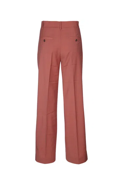 Weekend Max Mara Visual Trousers Featuring Pockets In Nera