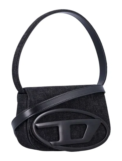Diesel Chain Strap Shoulder Bag Insert In Black