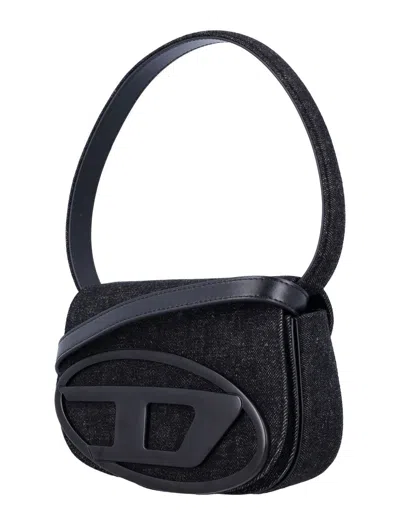 Diesel Chain Strap Shoulder Bag Insert In Black