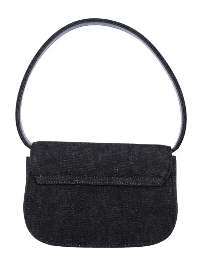 Diesel Chain Strap Shoulder Bag Insert In Black