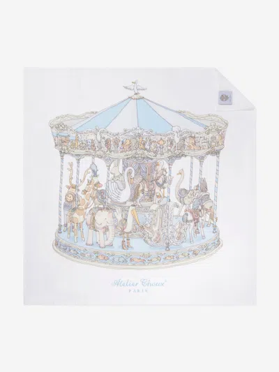 Atelier Choux Baby Carousel Luxury Gift Set In Multi
