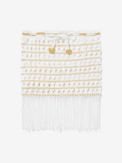 Nessi Byrd Girls Svetla Skirt In White