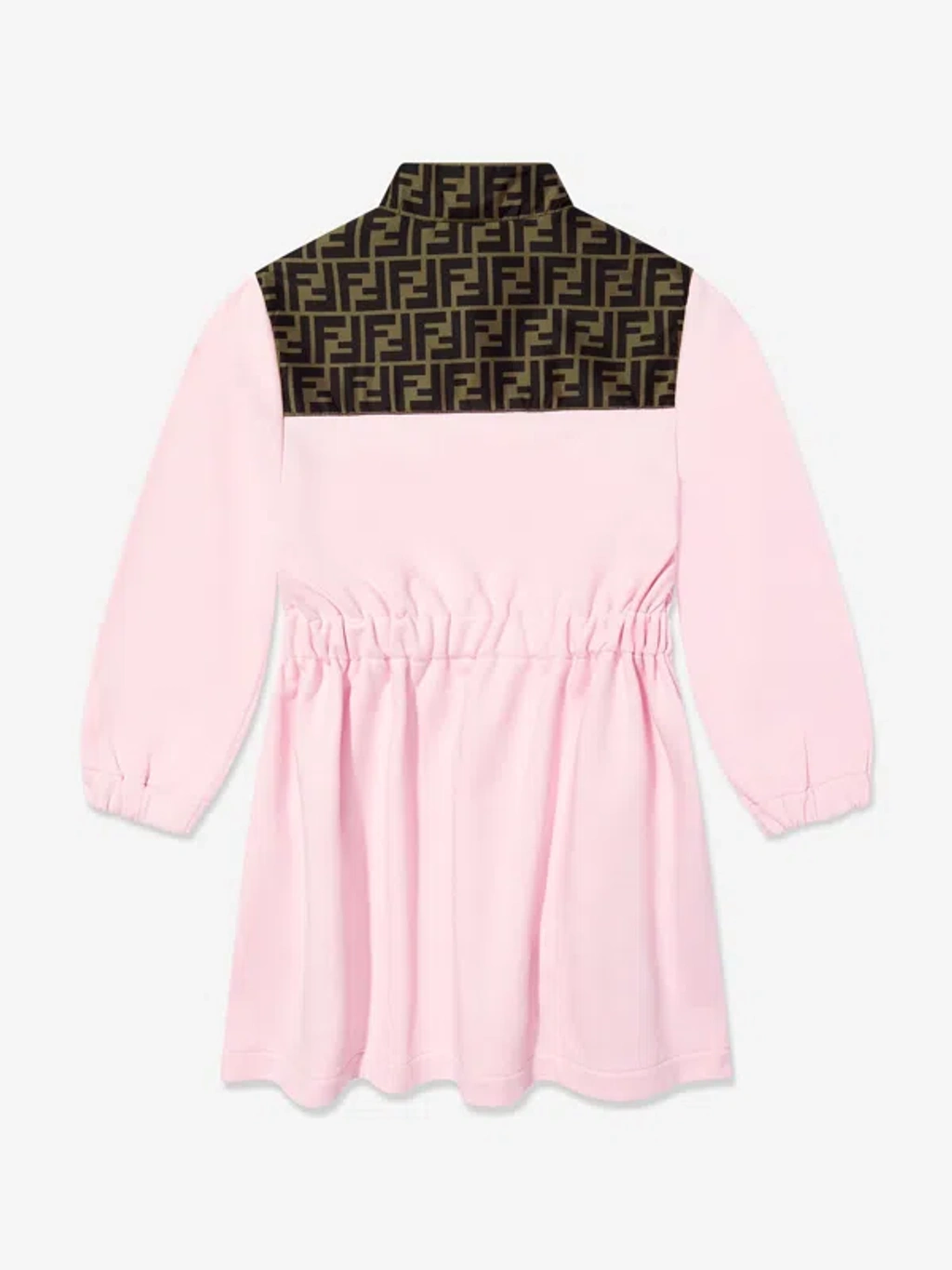 2025SS FENDI Baby FFジャガードロゴドレス PI (C-24m) Fendi Babies' Girls Ff Logo Dress In Pink | ModeSens